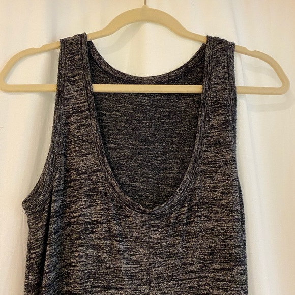 Boatneck Gray Dress - Picture 2 of 7